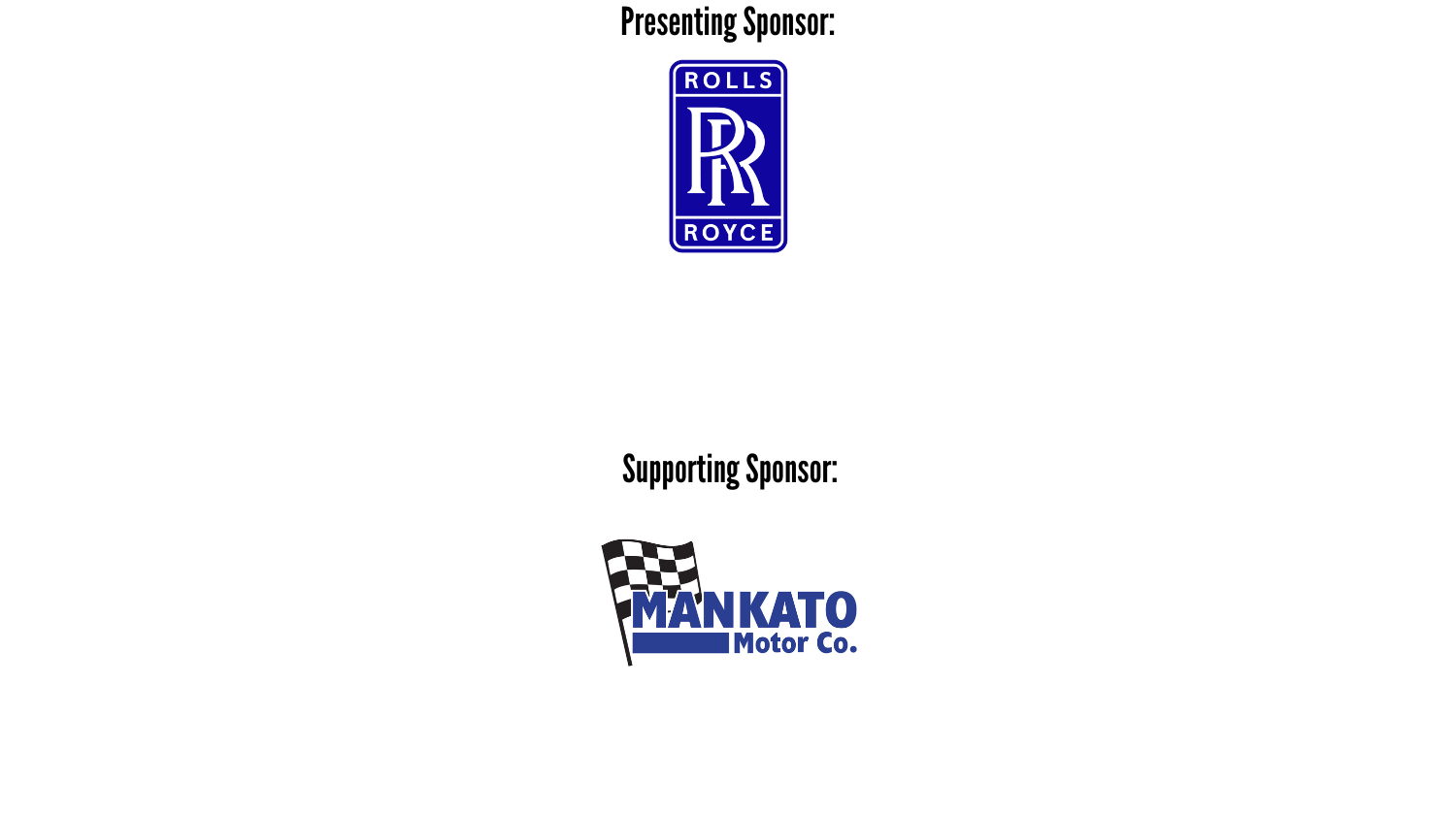 List of Sponsors for the Men's Event
