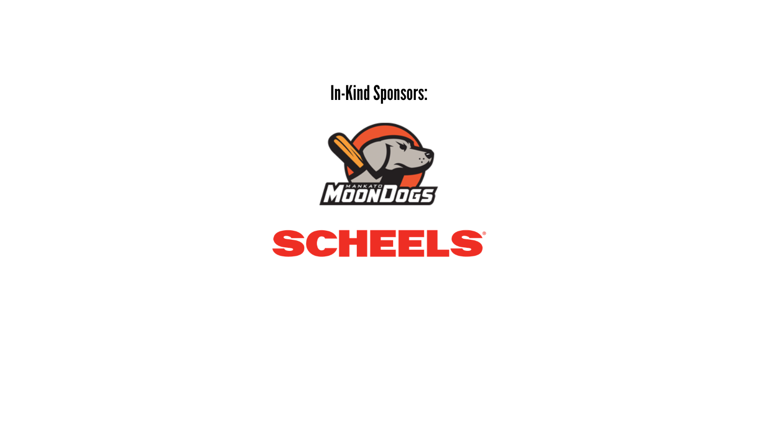List of Sponsors for the Men's Event