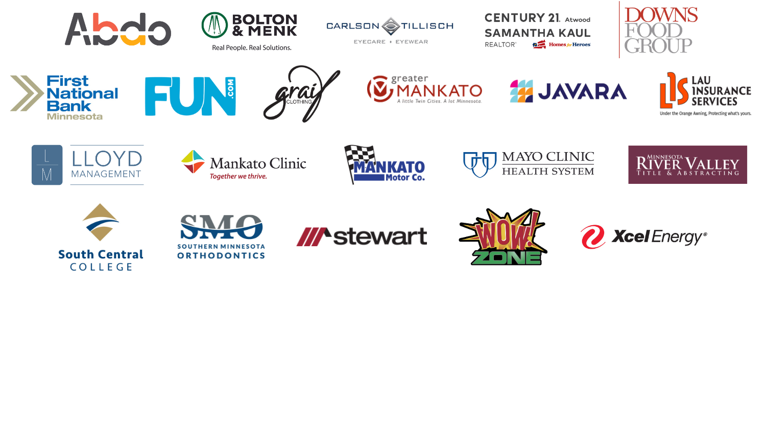 List of Sponsors for Women With Heart